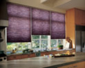 Hunter Douglas honeycomb shades for large kitchen windows 